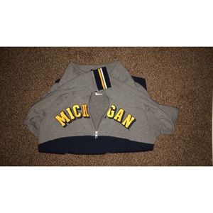 💙PINK U of M Quarter Zip💛